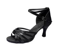 Women's Tango/Sandals/Latin Dance Dancing Shoes(A Black 5cm,36)