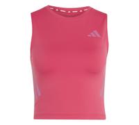 adidas Women's Adi365 Running Climacool Iconic Crop Tank Shirt, Power Pink, S