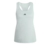 adidas Women's Train Essentials Minimal Branding Racerback Tank Top, Wonder Sage, XL