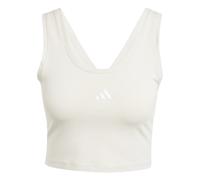 Women's tank top adidas Essentials Small Logo Beige L