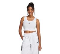 Women's tank top adidas Essentials Small Logo Blanc XL