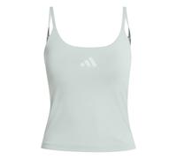 Adidas Optime Integrated Light Support Bra Sleeveless T-shirt Green XS Woman