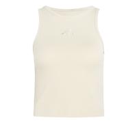 Women's tank top adidas Small Logo Beige S