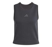 adidas Women's Soft Lux Tank Shirt, Black, XL
