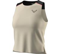 Dynafit Sky Crop Sleeveless T-shirt Beige M Women