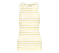 Women's tank top fransa Hizamond Stripe 14 Jaune XS