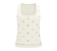 Women's tank top Guess 4G Rhinestones Bleu S
