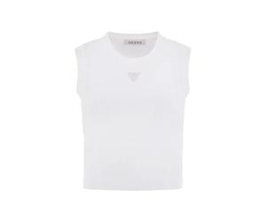 Women's tank top Guess Mini triangle Blanc S
