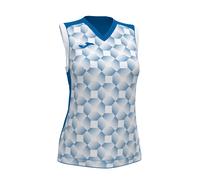 Joma Supernova III 901444.702.M Sleeveless T-Shirt Royal White