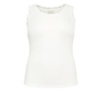 Women's tank top KAFFE Curve Omia Blanc L