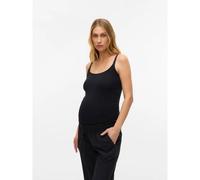 Mamalicious Kerrie Maternity Sleeveless T-shirt White M Woman