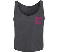 Women's tank top Mister Tee Waiting For Friday Box Marron XS
