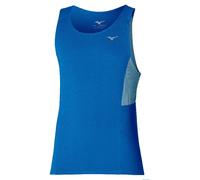 Women's tank top Mizuno Active Dryaeroflow Tank Bleu L