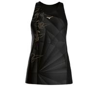 Women's tank top Mizuno Dryaeroflow Graphic Bleu L