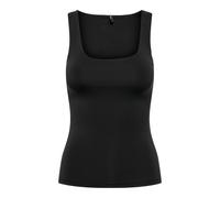 ONLY Women's Onlea S/L 2-Ways Fit Top JRS Noos, Black, XL