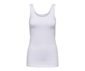 Women's tank top Only Live love life Blanc XS
