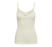 Women's tank top Only onllizzy lace Blanc XS