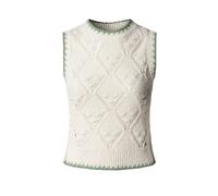 Pepe Jeans Kaira Knitted Vest White S Woman