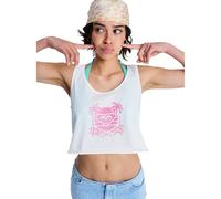 Roxy Magic Sunset Crop - Women White Cropped Vest Top