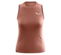 Salewa Puez Dry Sleeveless T-shirt Orange XL Woman