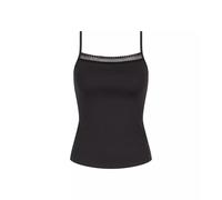 Sloggi Women's GO Ribbed Spaghetti Top Shirts, Black, L