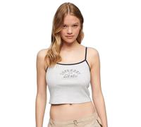 Women's tank top Superdry Athletic Essential Gris L