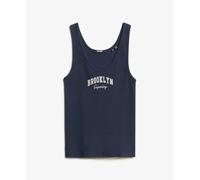 Women's tank top Superdry Athletic Essentials Bleu S