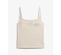 Women's tank top Superdry Athletics Essentials Blanc XS