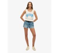 Women's tank top Superdry Cali Blanc L