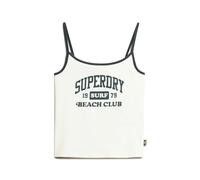 Women's tank top Superdry Essential Blanc S