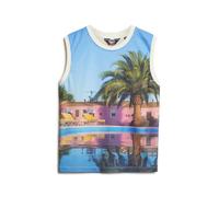 Women's tank top Superdry Sub Print Bleu S