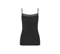 Triumph Women's Feel of Modal Spaghetti Top Shirt, Black, L