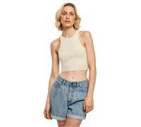 Women's tank top Urban Classics Cropped GT Blanc 2XL