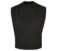 Urban Classics Organaic Heavy Pleated Sleeveless T-shirt Black S Woman