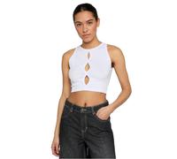 Women's tank top Urban Classics Scuba Blanc S