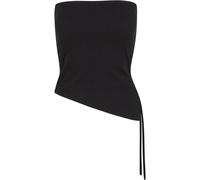 Women's tank top Urban Classics Waffle Pique Bandeau Noir L