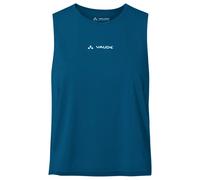 Vaude Scopi Lw Sleeveless T-shirt Blue 38 Woman