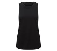 Womens Tank Top Vest Ladies Organic Cotton Racer Back Sleeveless Fitness Tops