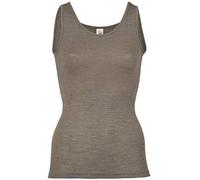 Women's tank top, wool/silk, sizes XS/S - XXL, 3 colours - Brown - 13 UK