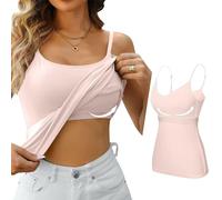 Womens Tank Tops with Built in Bra for Women UK Padded Active Tank Tops Quick Dry Stretch Yoga Workout Running Shirts Cotton Soft Comfy Pajama Casual Tee Shirts Plus Size