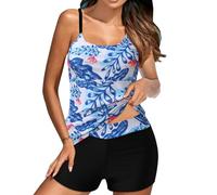 Women's Tankinis 2 Piece Swimming Costume Sets Lightning Deals of The Day Tummy Control Sport Swimsuits Ladies Elegant Summer Swimwear Sleeveless Beachwear Bathing Suit