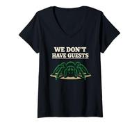 Women's Tarantula Tarantula Keeper Spider Owner Arachnid V-Neck T-Shirt