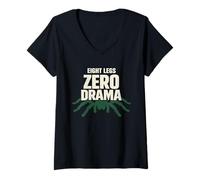 Women's Tarantula Tarantula Keeper Spider Owner Arachnid V-Neck T-Shirt