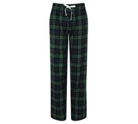 Womens Tartan Check Pyjama Bottoms Ladies Flannel Nightwear Checked Loungewear