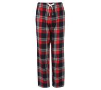 Womens Tartan Check Pyjama Bottoms Ladies Flannel Nightwear Checked Loungewear