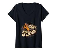 Women's Tattoo The Art of Forever Ink Artist - V-Neck T-Shirt