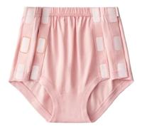 Women's Tear Away Underwear Post Surgery Recovery Underwear Reusable Side Open Cotton Briefs Rehabilitation Pants for Elderly Patients Disabled, Bedridden Patient A,L
