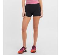 Women's Tech Race Stretch Short, Black 8