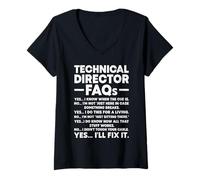 Women's Technical Director V-Neck T-Shirt