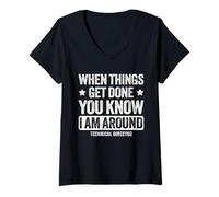 Women's Technical Director V-Neck T-Shirt